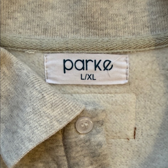 Gray Parke Logo Sweatshirt - Picture 2 of 3